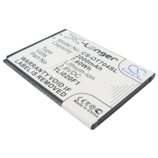 Compatibele batterijvervanging voor Alcatel TLI018B2,TLI019B1,TLI019B2,TLI020F1,TLI020F2...