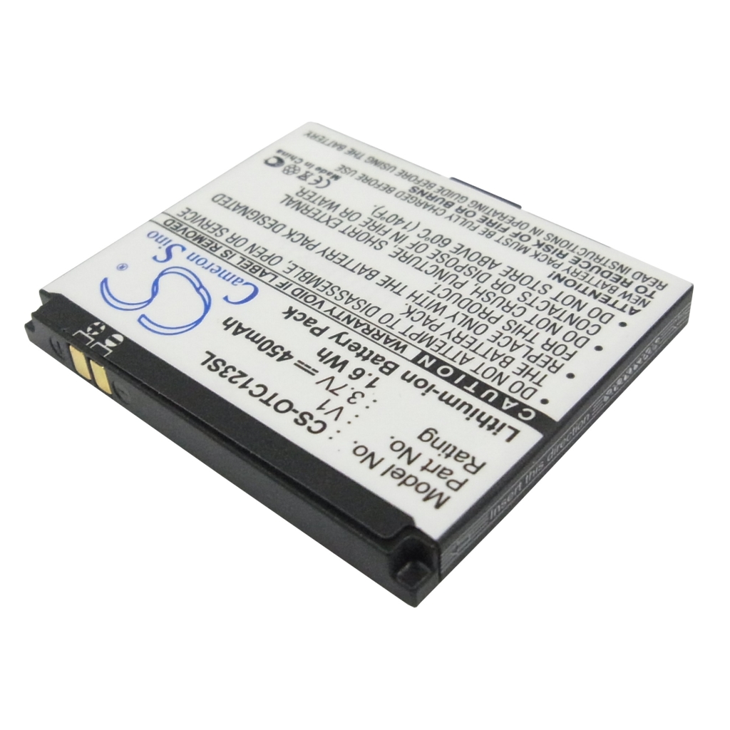 Batterij voor mobiele telefoon Alcatel CS-OTC123SL