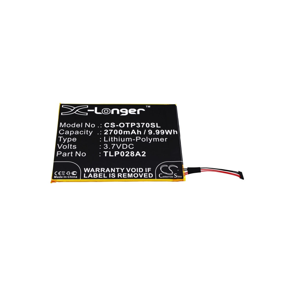 Compatibele batterijvervanging voor Alcatel TLP028A2