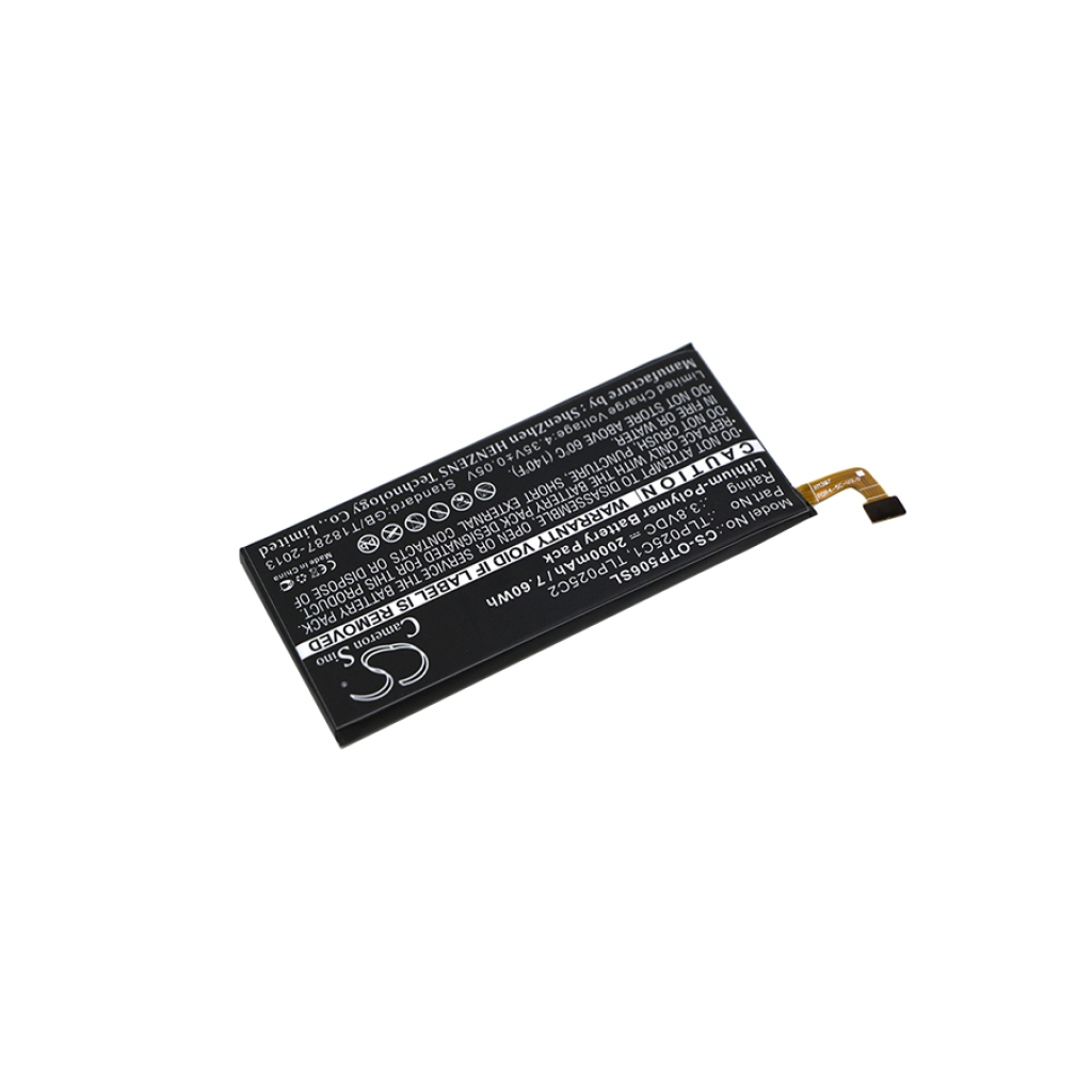 Batterij voor mobiele telefoon Alcatel CS-OTP506SL