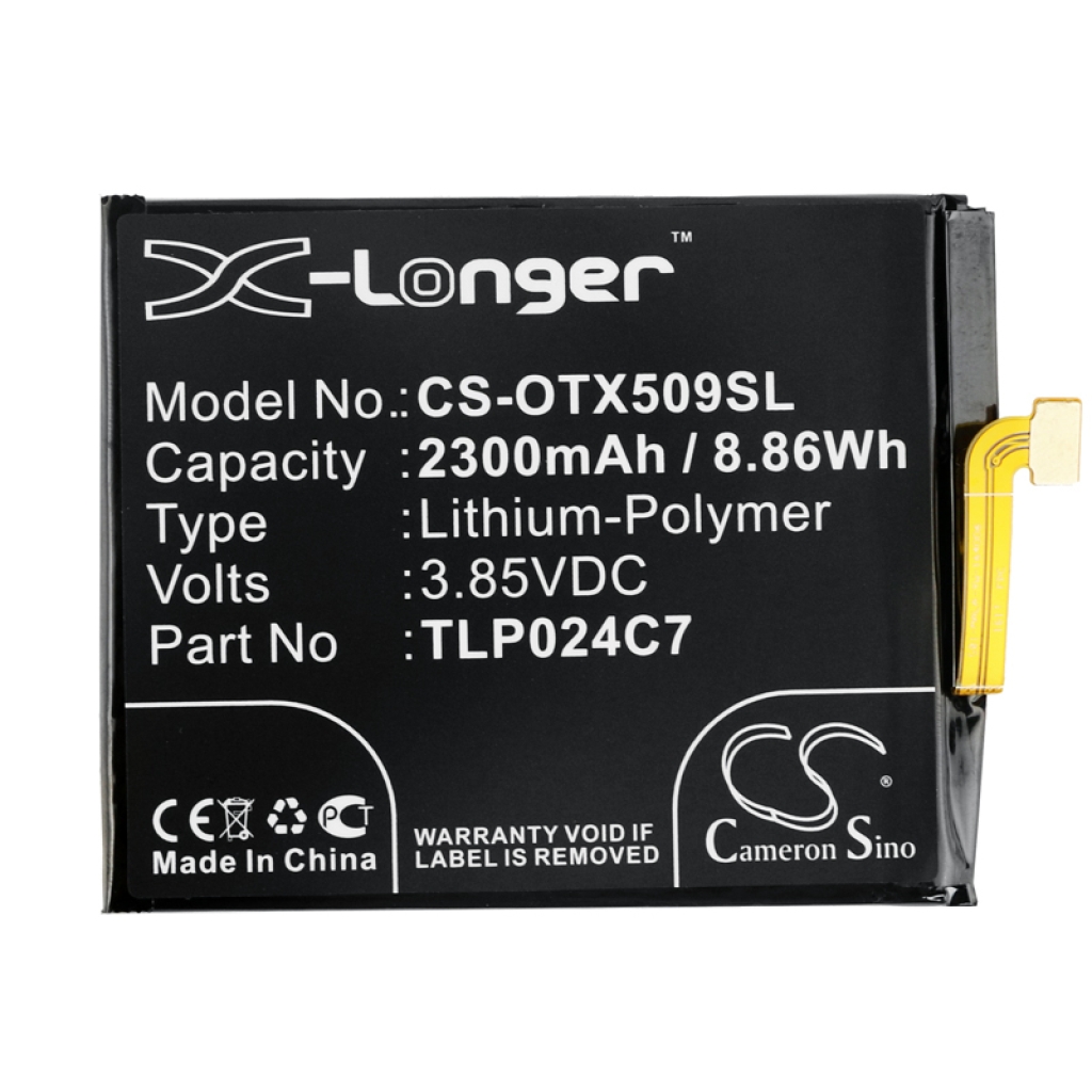 Batterijen Vervangt TLP024C7