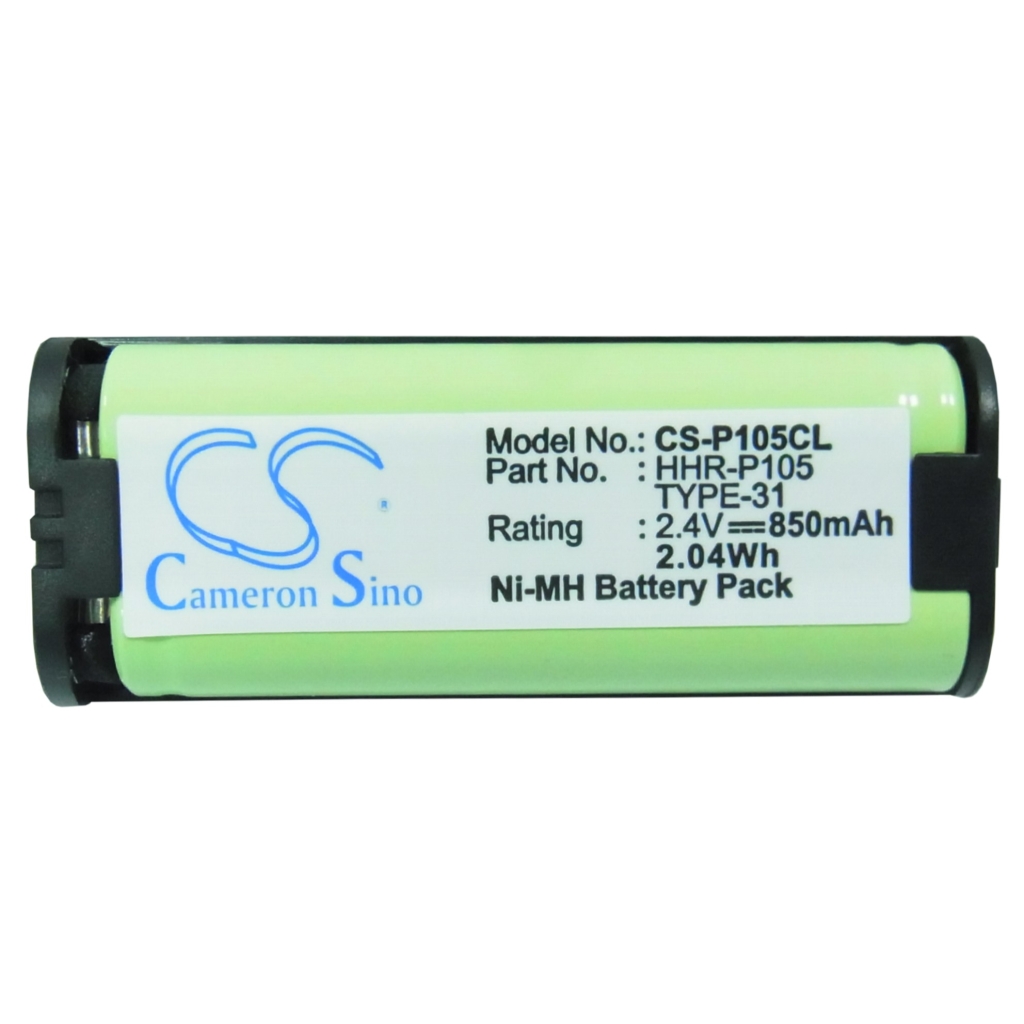 Batterijen Vervangt HHR-P105A/1B