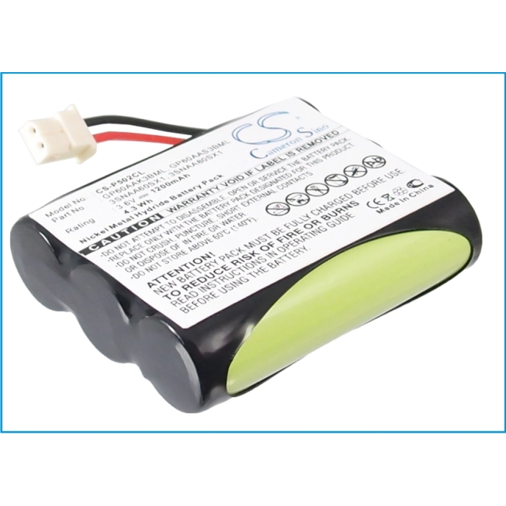 Draadloze telefoon batterij Toshiba CS-P502CL