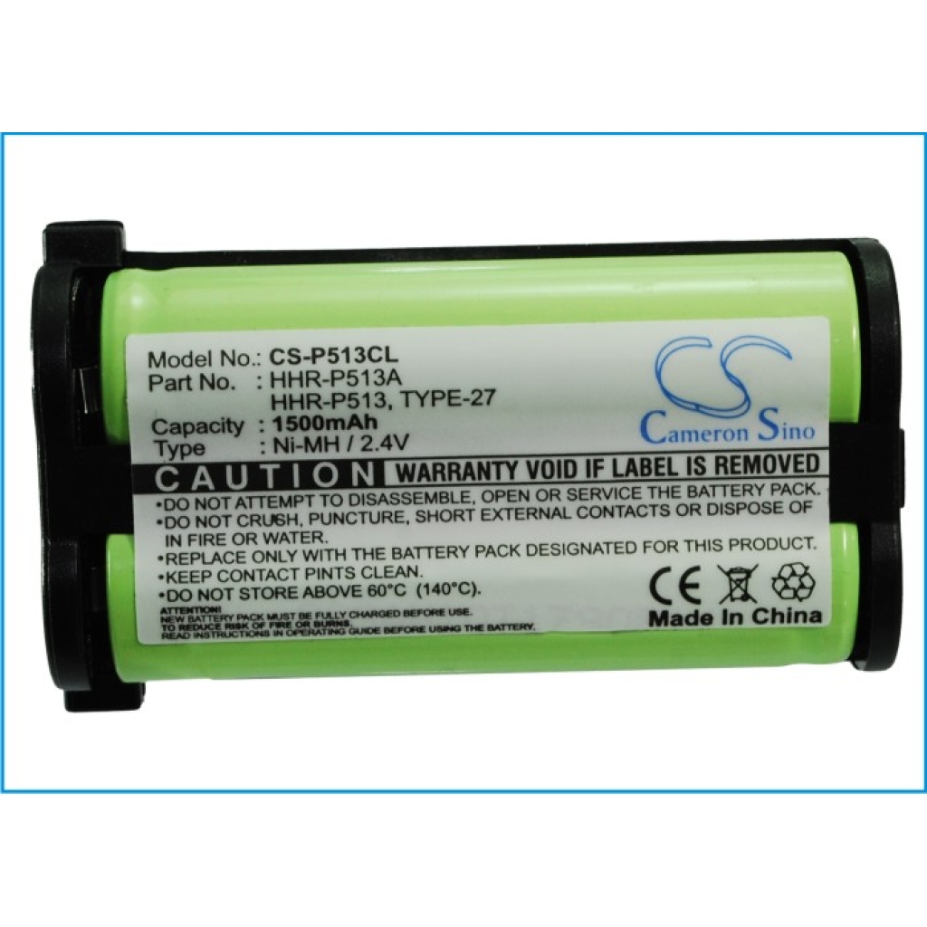 Draadloze telefoon batterij Interstate CS-P513CL