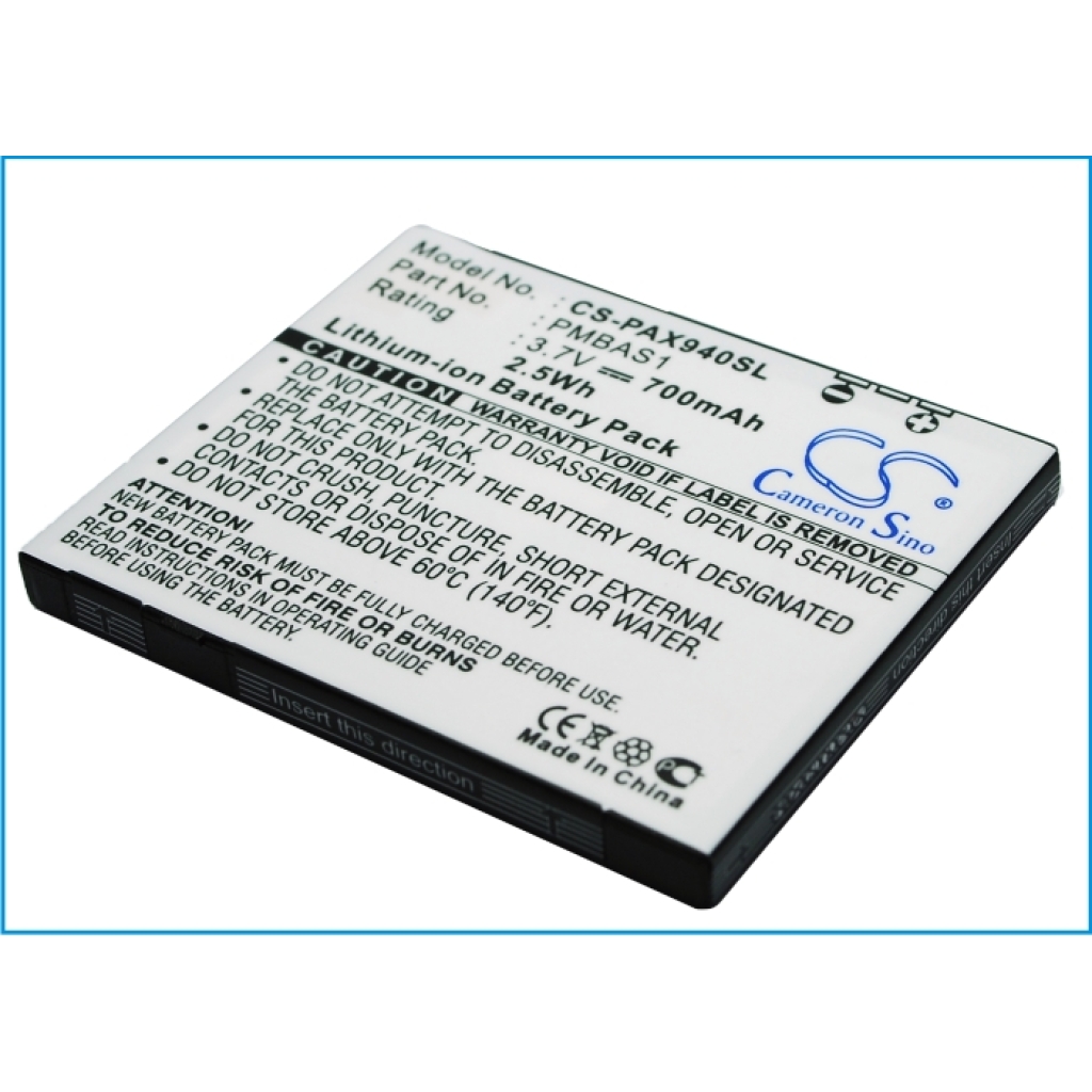 Batterij voor mobiele telefoon Panasonic CS-PAX940SL