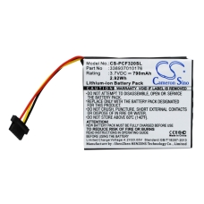 Compatibele batterijvervanging voor Pioneer 338937010176