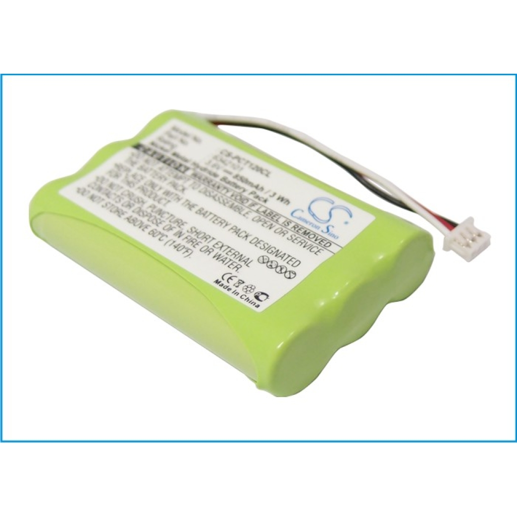 Batterijen Draadloze telefoon batterij CS-PCT120CL