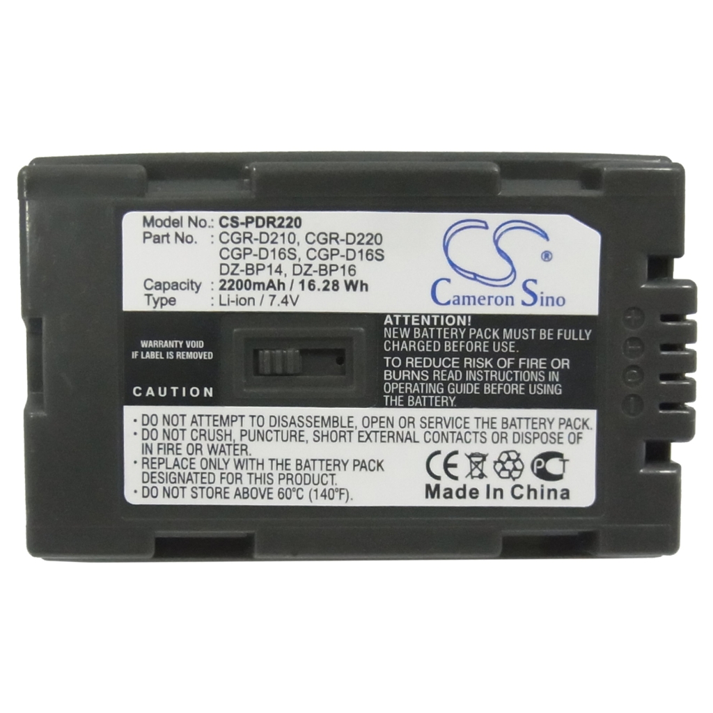 Batterij voor camera Panasonic PV-BP8