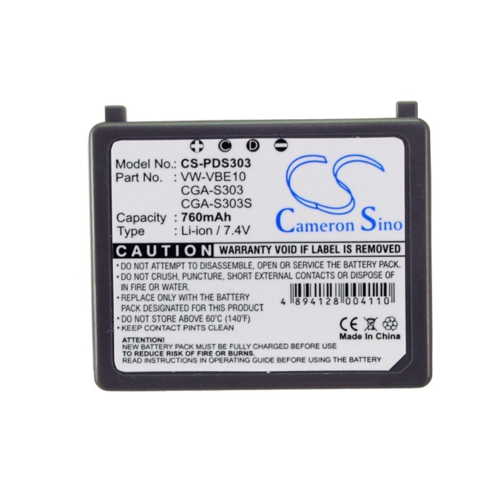 Batterij voor camera Panasonic CS-PDS303