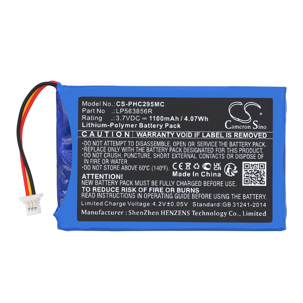 Batterij voor camera PHILIPS CS-PHC295MC