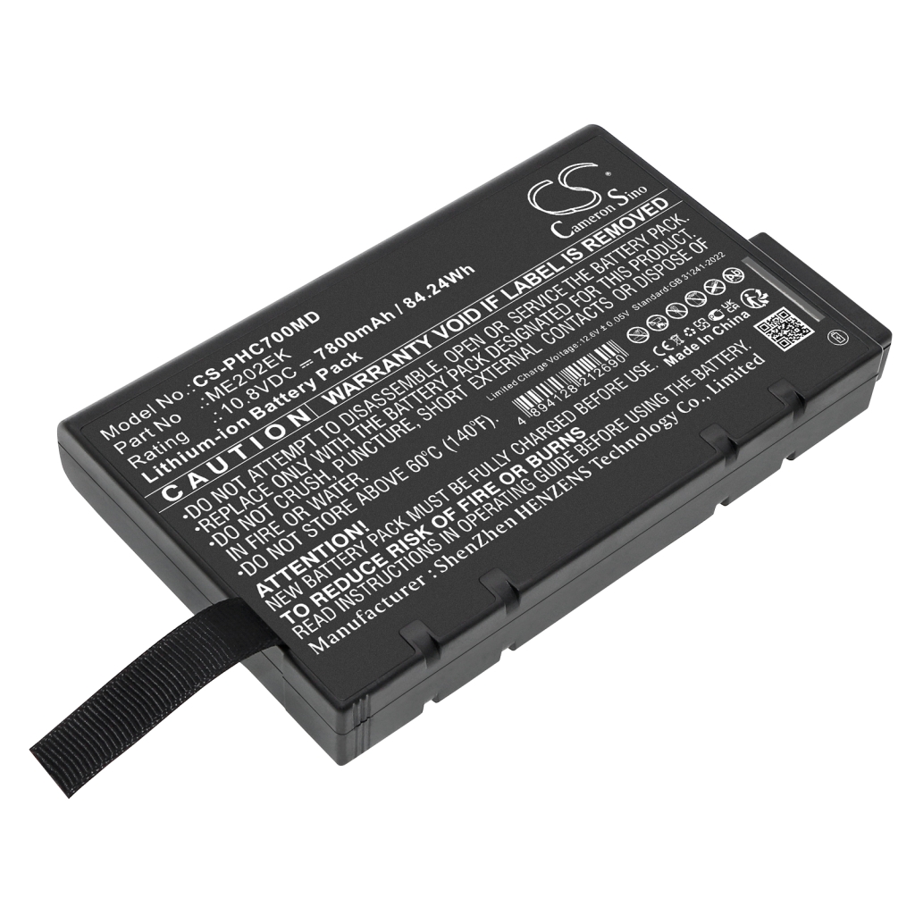 Compatibele batterijvervanging voor Philips ME202EK