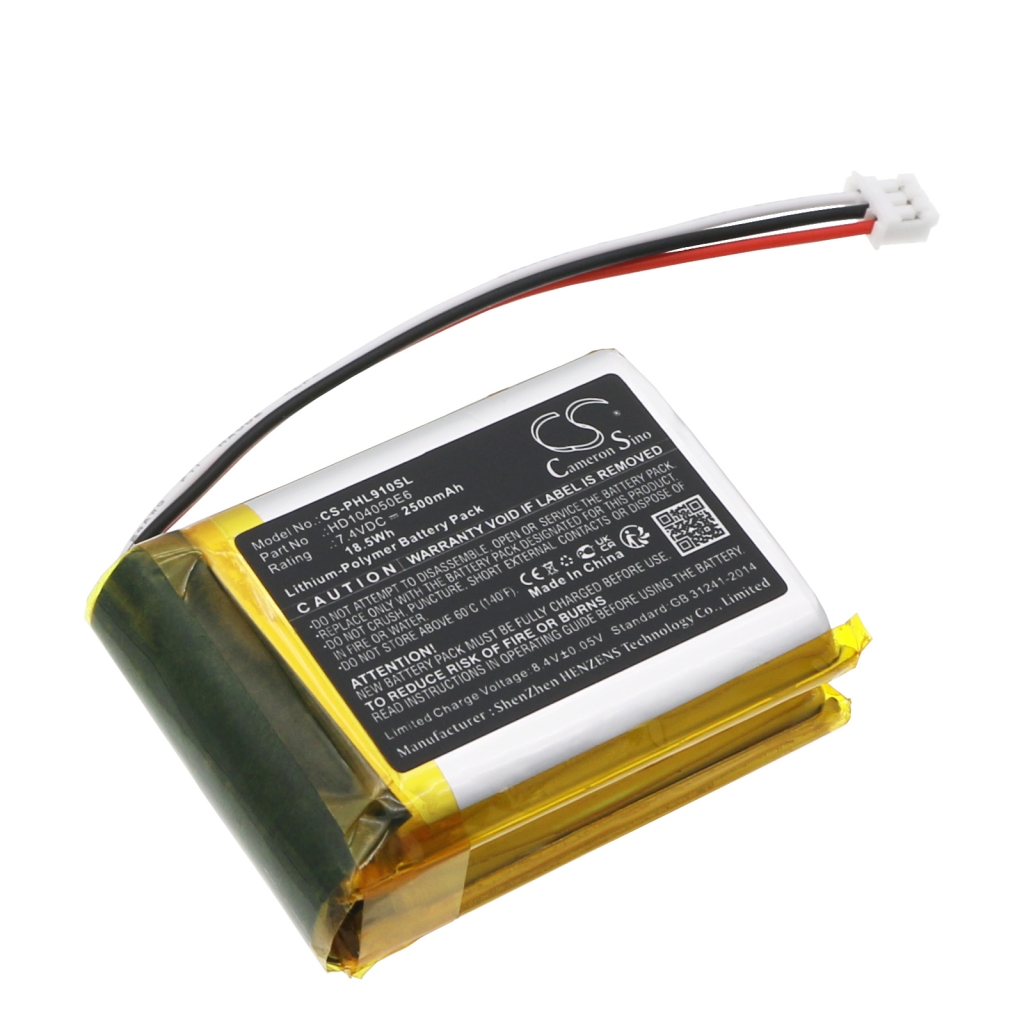 Batterijen Vervangt HD104050E6