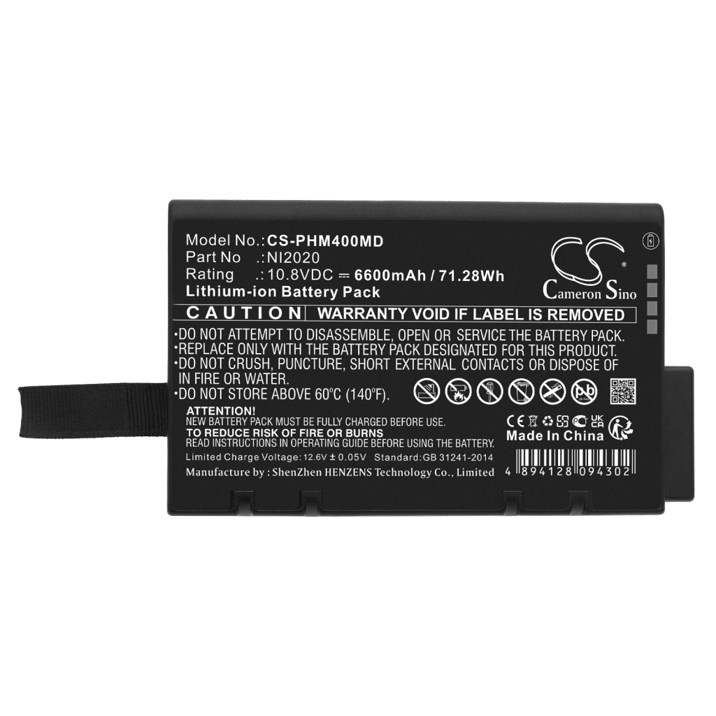 Notebook batterij Samsung CS-PHM400MD