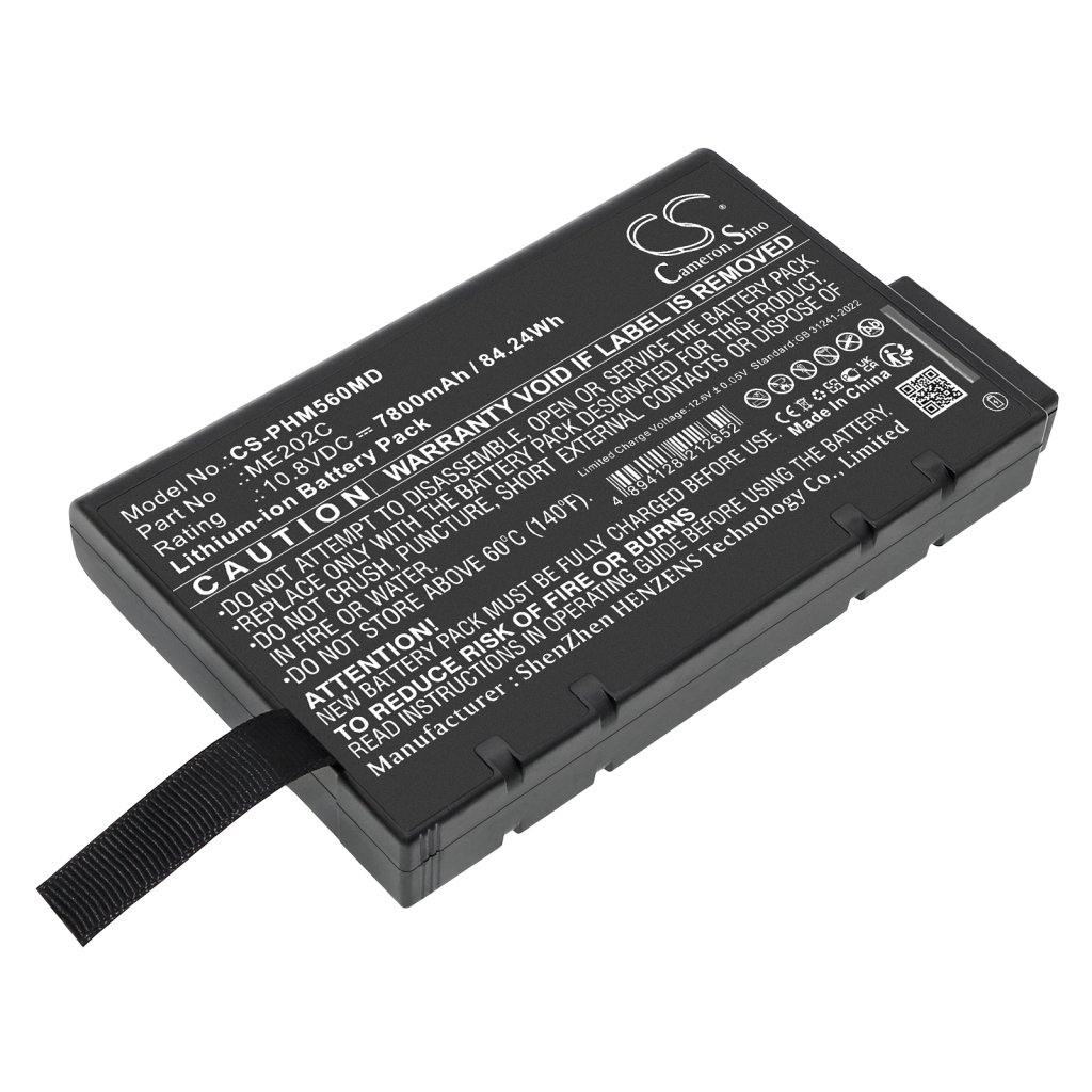 Compatibele batterijvervanging voor Philips ME202C