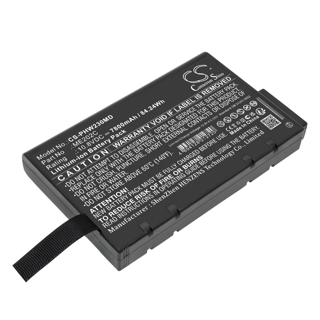 Compatibele batterijvervanging voor Philips ME202C