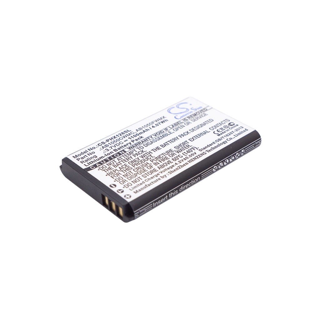 Batterij voor mobiele telefoon Philips CS-PHX128SL