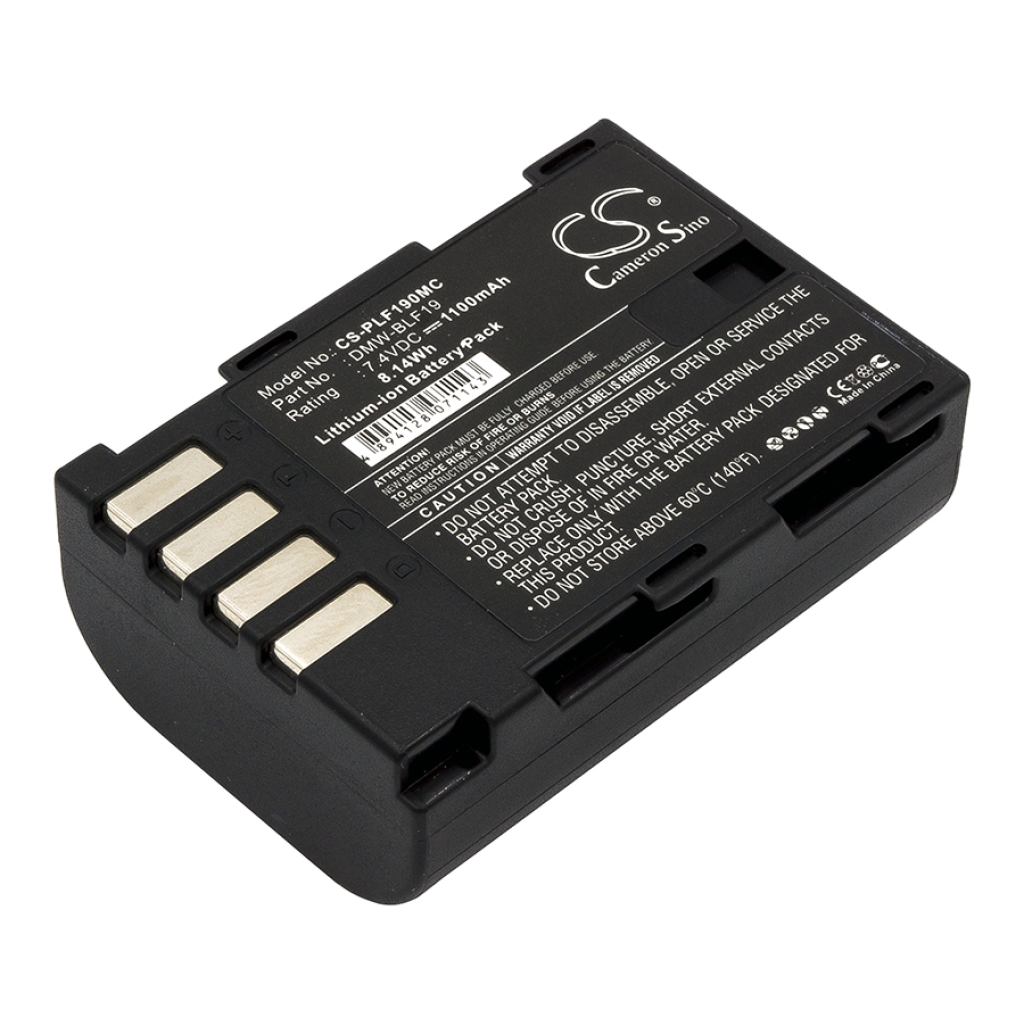 Batterij voor camera Panasonic CS-PLF190MC