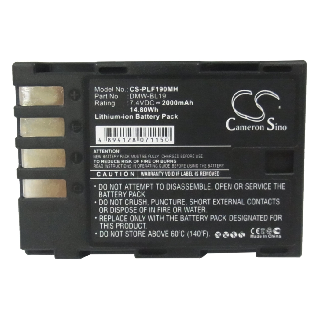 Batterij voor camera Panasonic CS-PLF190MH