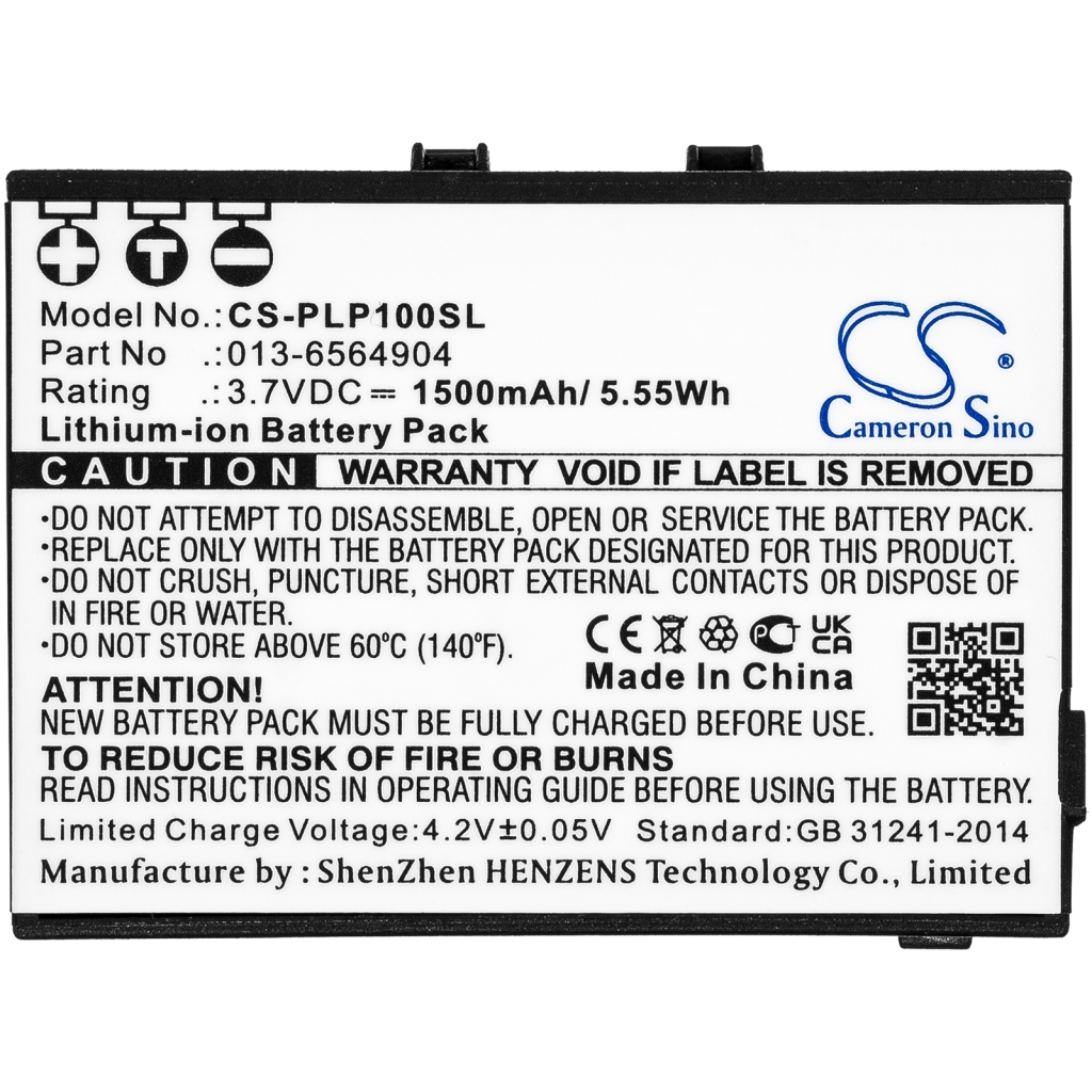 Batterij voor MP3, MP4, PMP Plextalk CS-PLP100SL