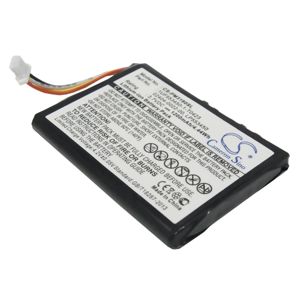 Batterijen Vervangt LP553450