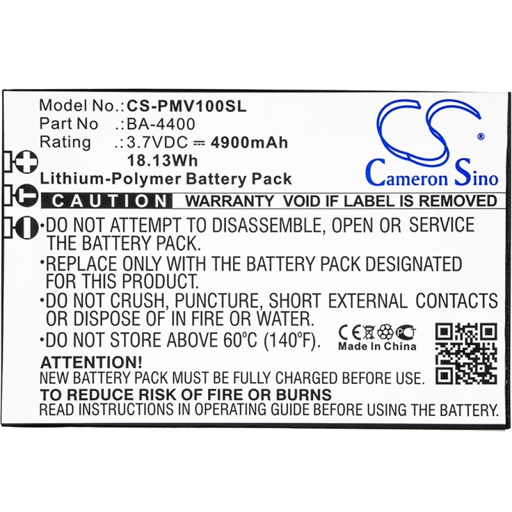 Batterij voor afstandsbediening Lawmate CS-PMV100SL