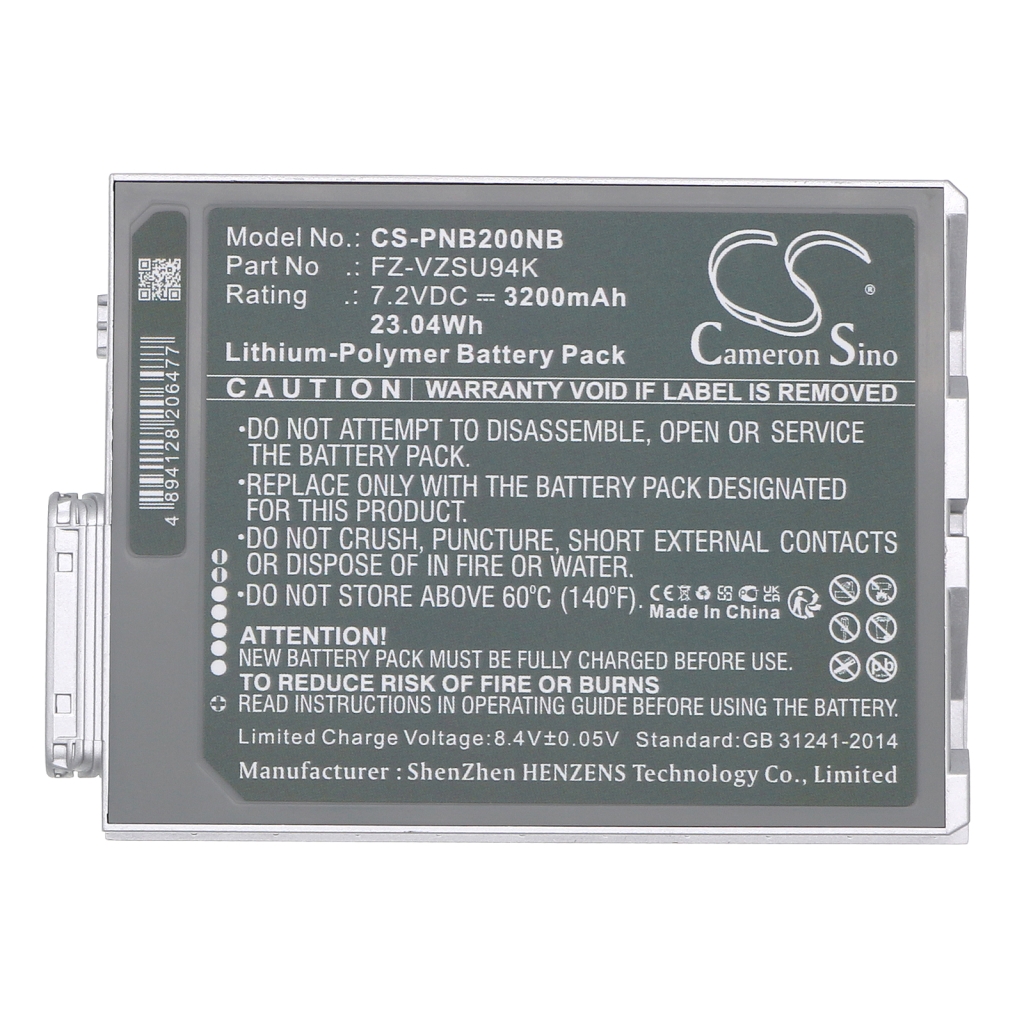 Notebook batterij Panasonic FZ-M1C