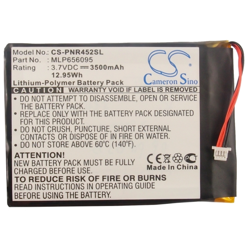 Tablet batterijen Pandigital CS-PNR452SL