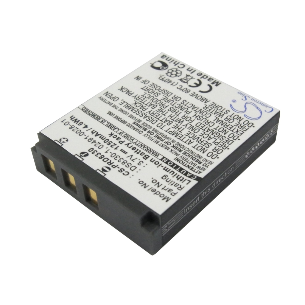 Batterij voor camera Voigtlnder Virtus D800 (CS-PRD8330)