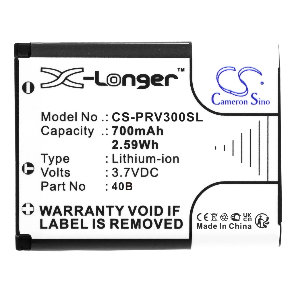 Thuis Beveiligings Camera Batterij Prestigio CS-PRV300SL