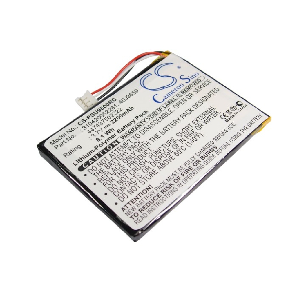 Batterij voor afstandsbediening Philips CS-PSU9800RC