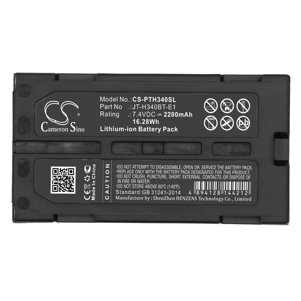 Printerbatterij Panasonic JT-H340PR1