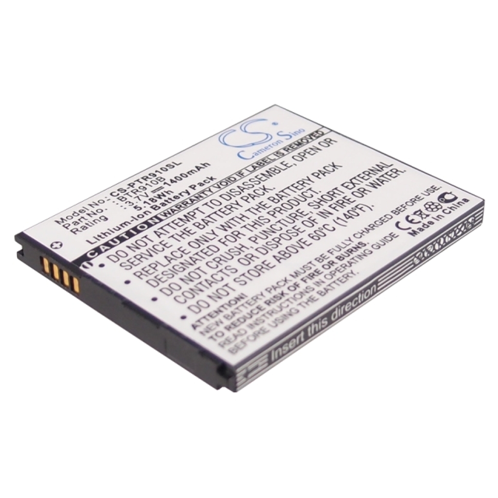 Batterij voor mobiele telefoon Pantech CS-PTR910SL