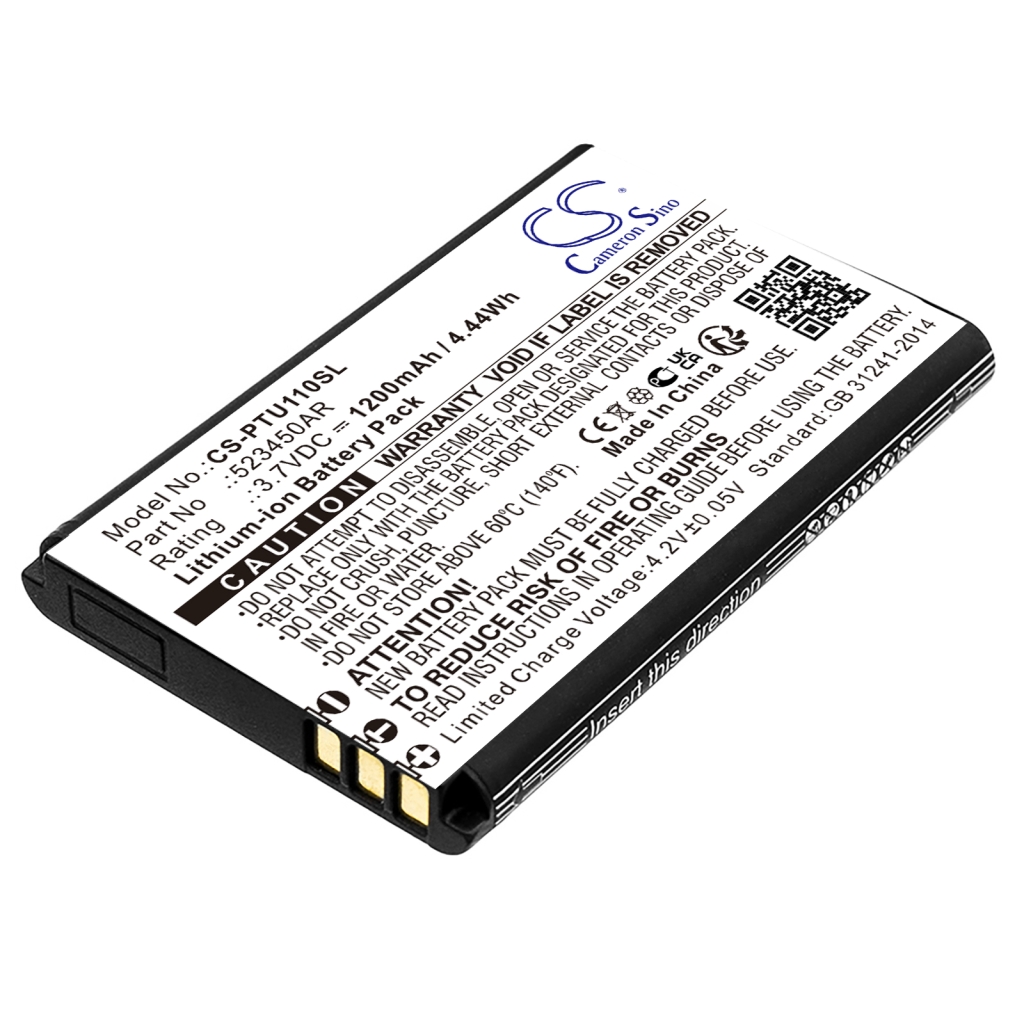 Batterij voor mobiele telefoon Panasonic CS-PTU110SL