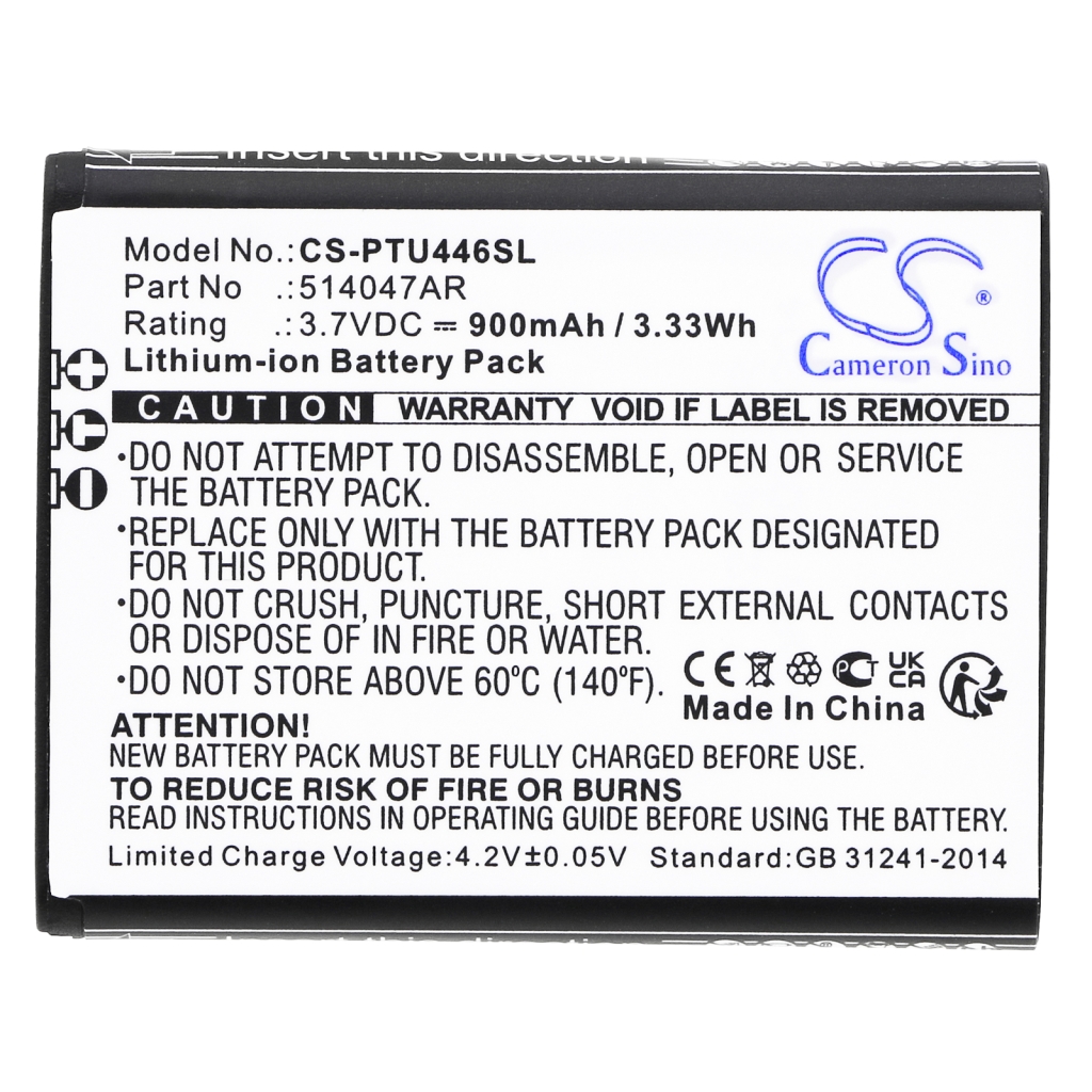 Batterij voor mobiele telefoon Panasonic CS-PTU446SL