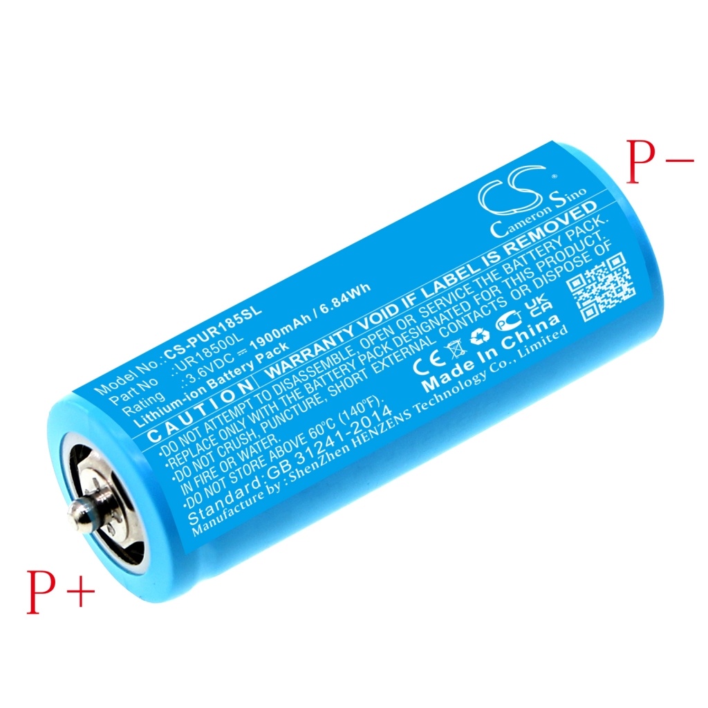 Batterijen Vervangt UR18500Y