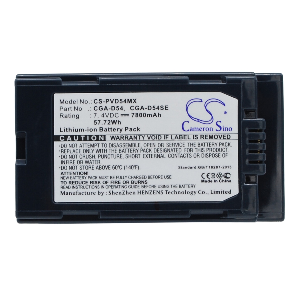 Batterij voor camera Panasonic CS-PVD54MX