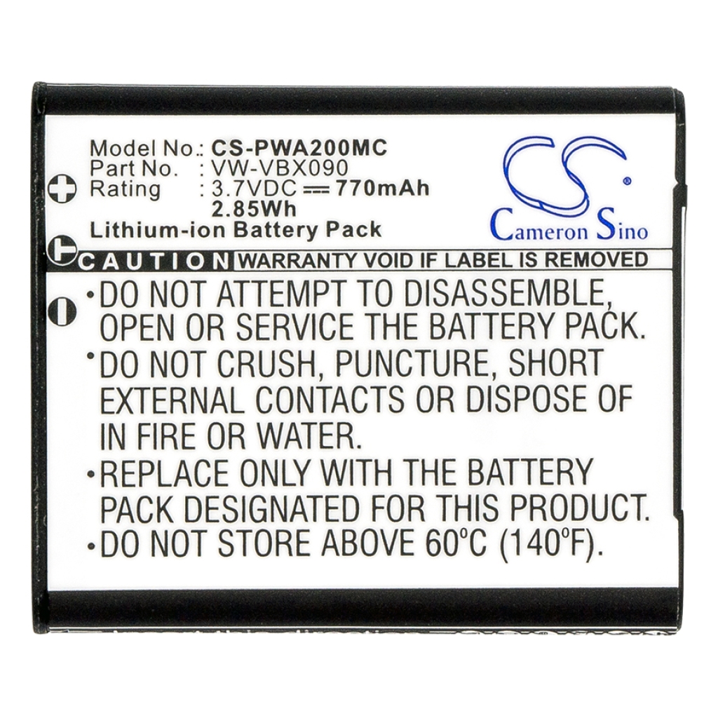 Batterij voor camera Panasonic CS-PWA200MC