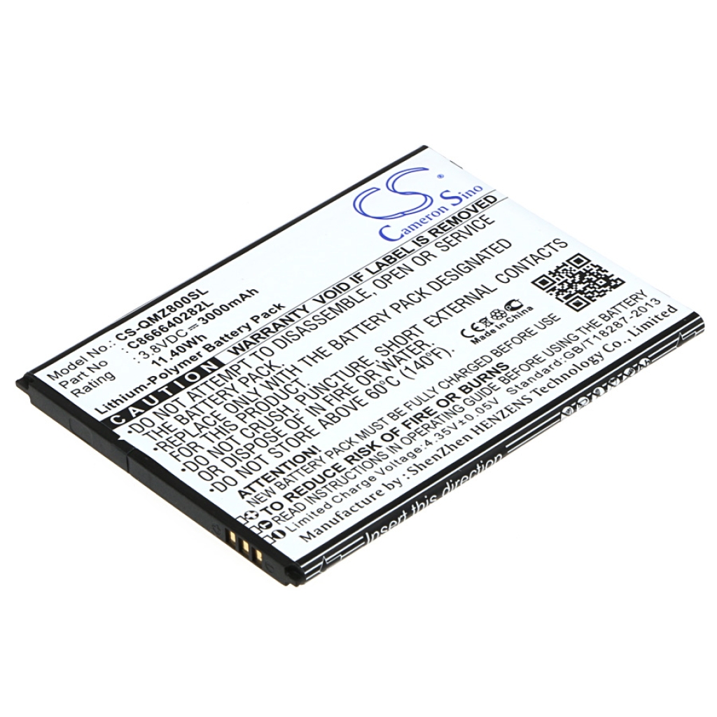 Batterijen Vervangt C866640282L