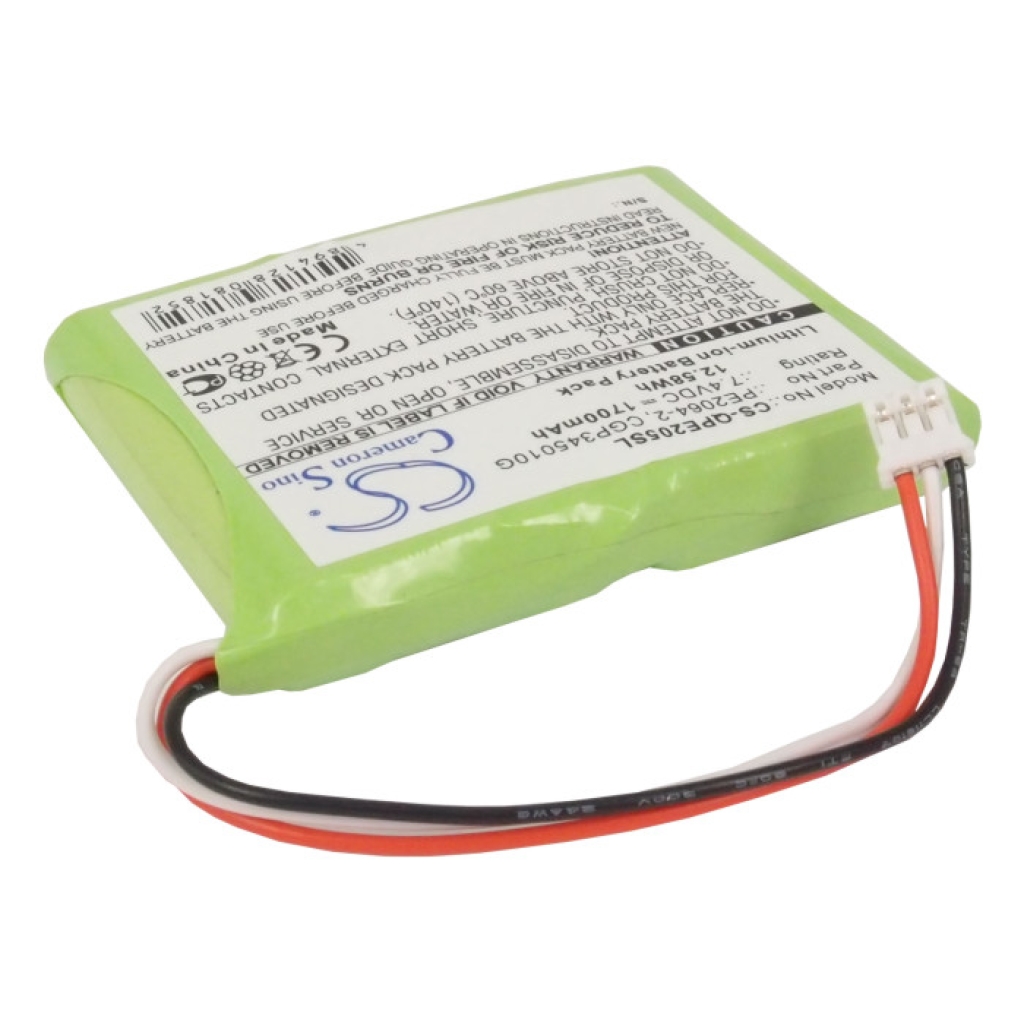 Batterij voor MP3, MP4, PMP Q-sonic CS-QPE205SL