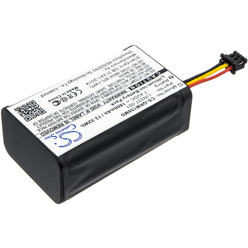 Batterijen Vervangt 05020-160-0001-BAT