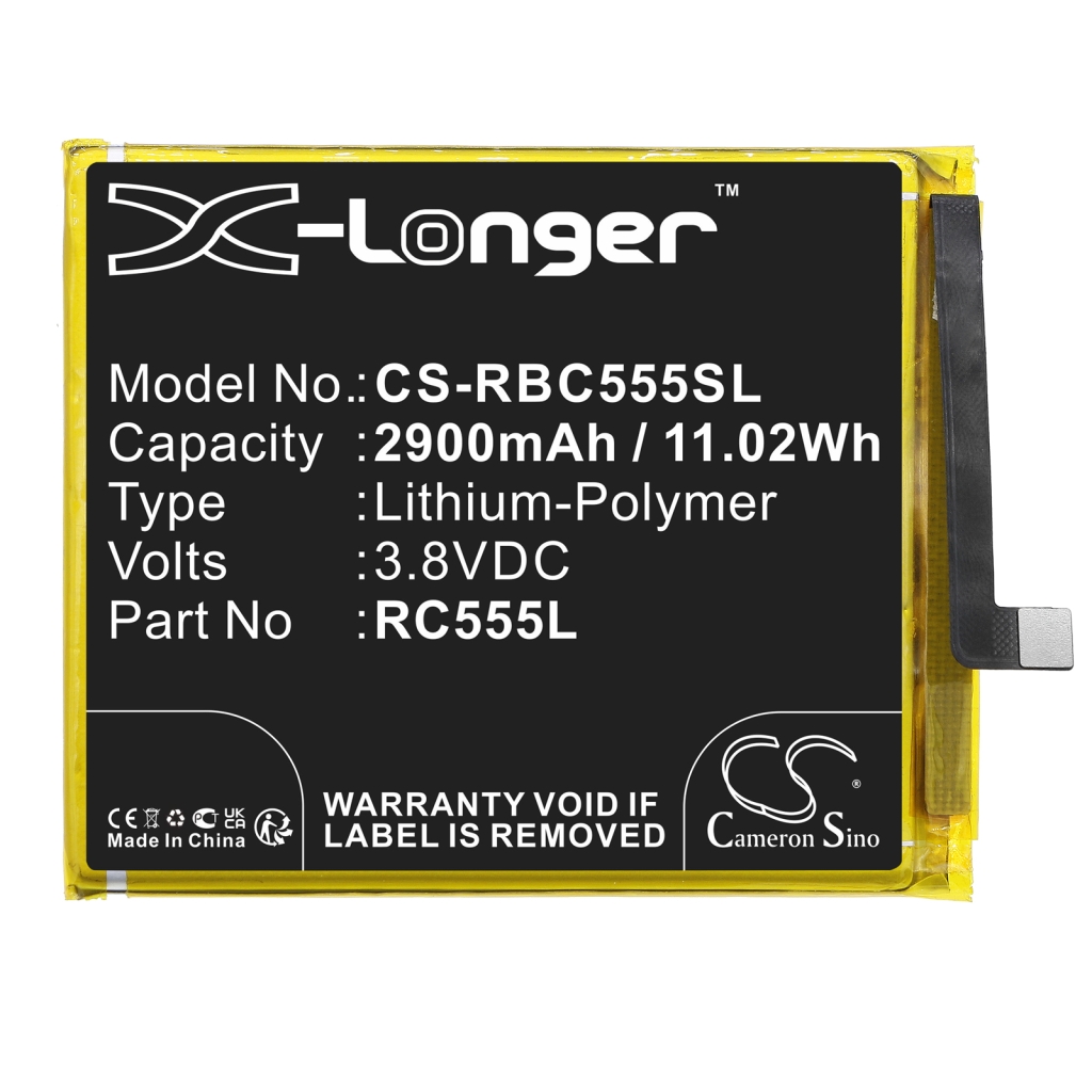 Batterijen Vervangt RC555L