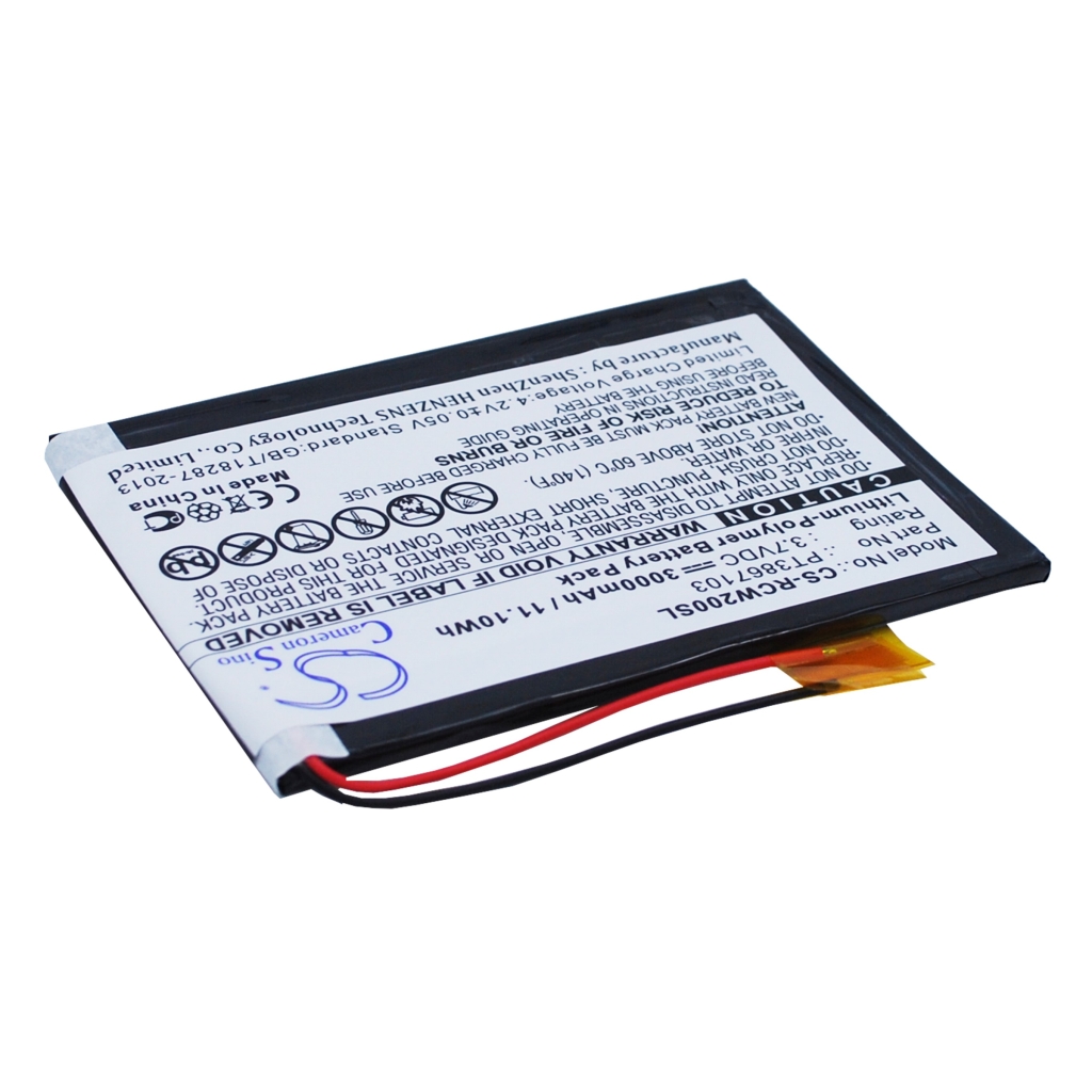 Tablet batterijen Rca CS-RCW200SL