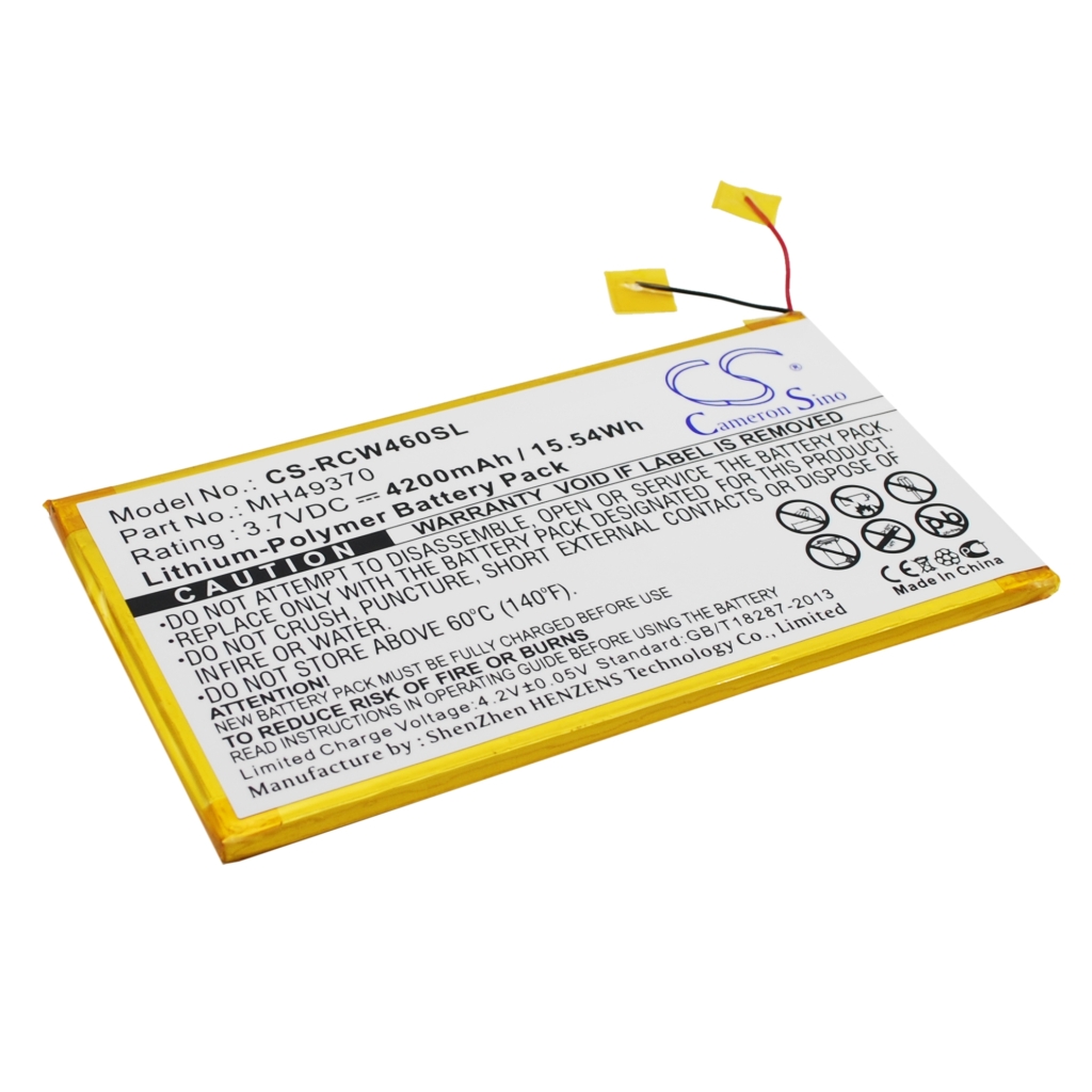 Tablet batterijen Rca CS-RCW460SL