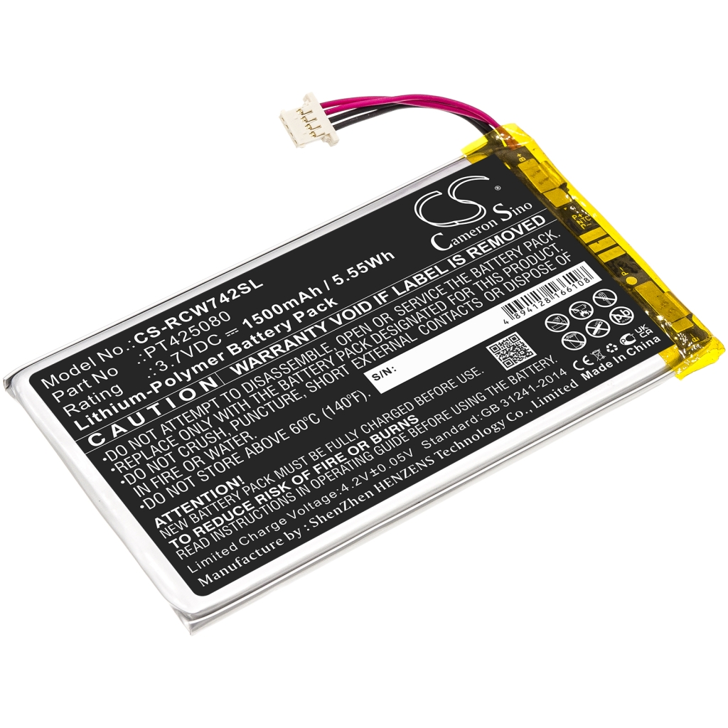 Tablet batterijen Rca CS-RCW742SL