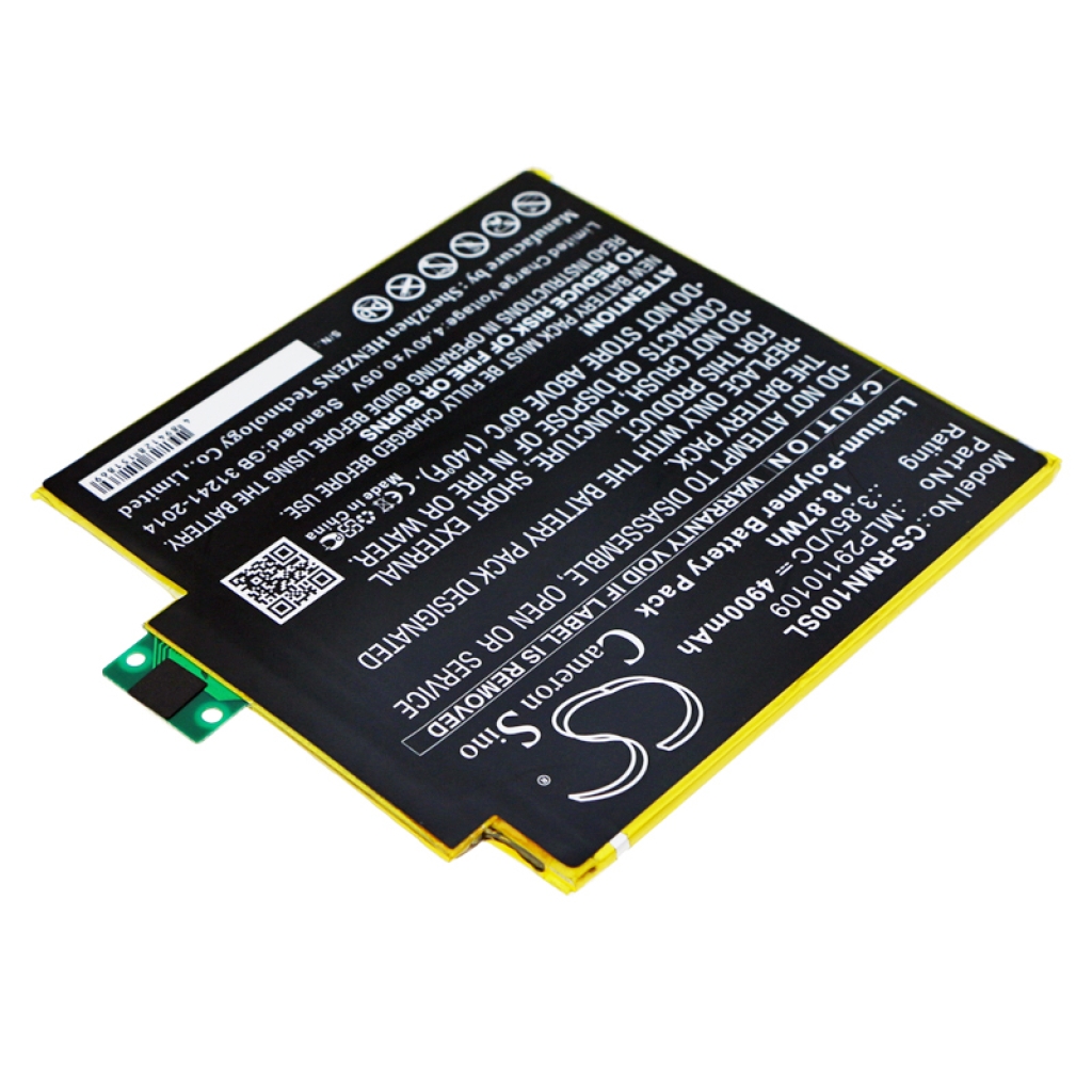 Tablet batterijen Verizon CS-RMN100SL