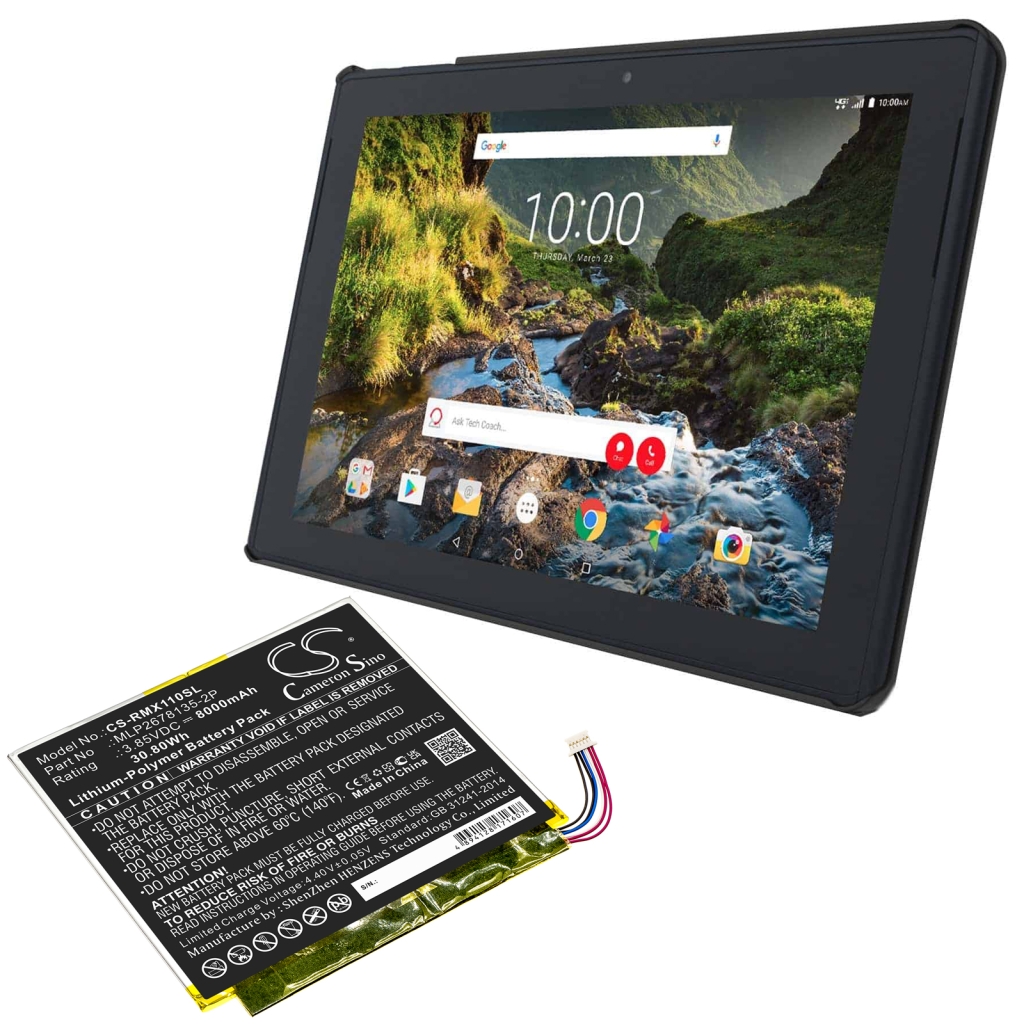 Tablet batterijen Verizon CS-RMX110SL