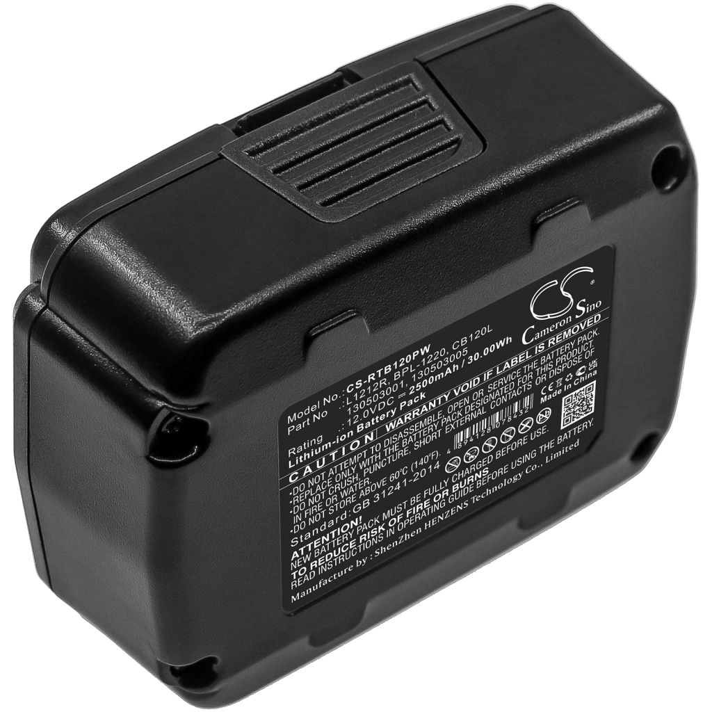 Batterijen Vervangt CB120L
