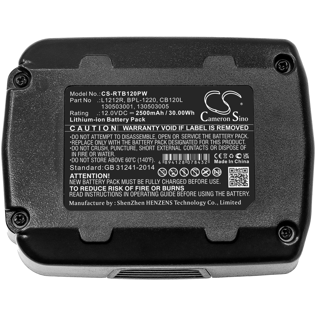 Batterijen Vervangt L1212R