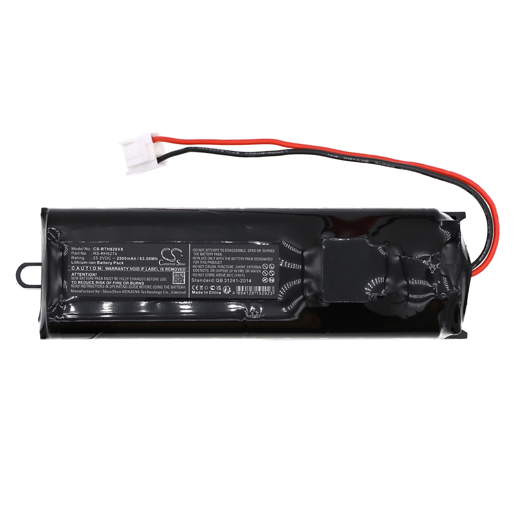 Batterijen voor stofzuigers Rowenta RH8829WO-2D0-0916R