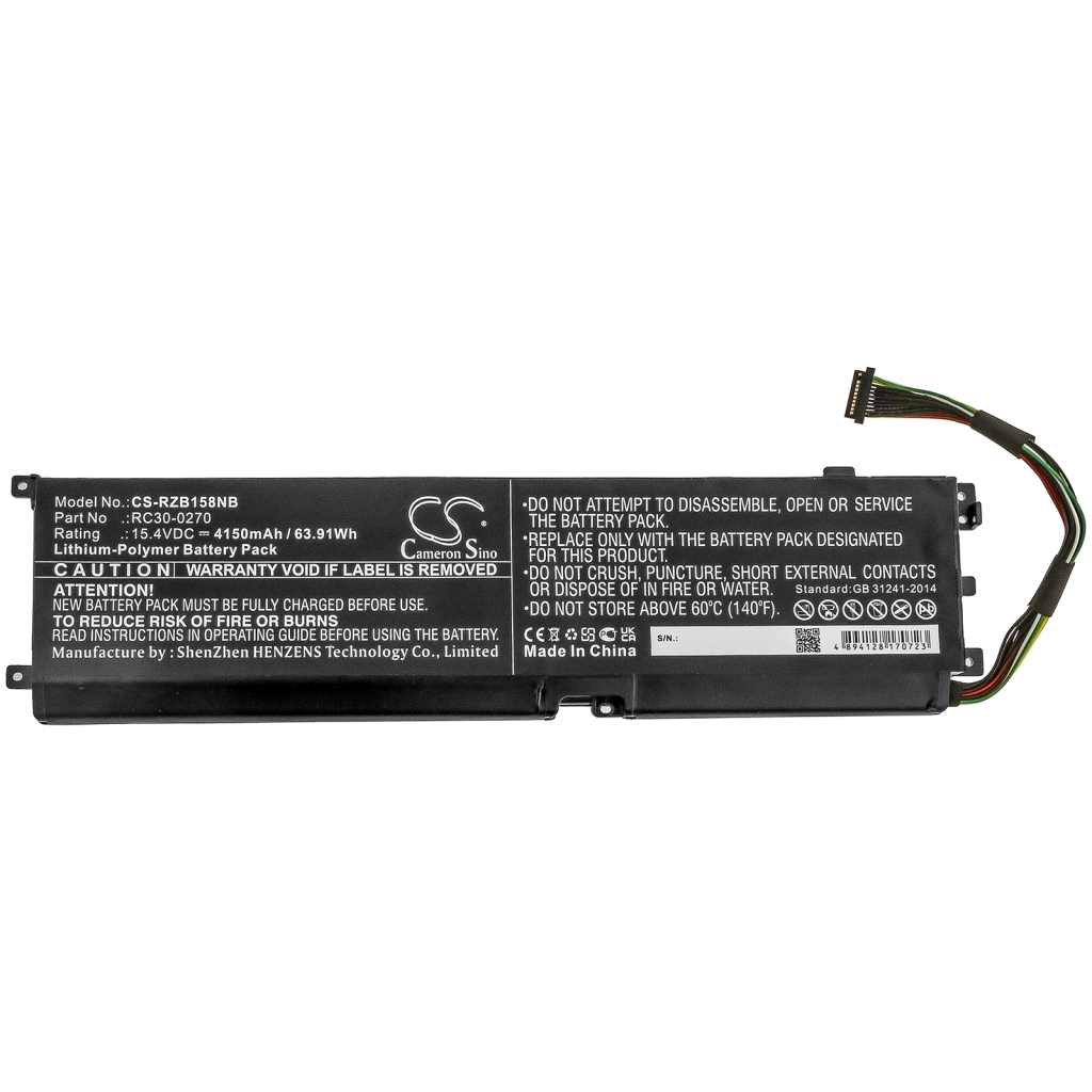 Notebook batterij Razer CS-RZB158NB